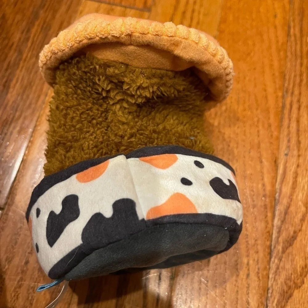 Bark Box The Wet Dog Mud Mask Crinkle Squeak Dog Toy Plush Stuffed